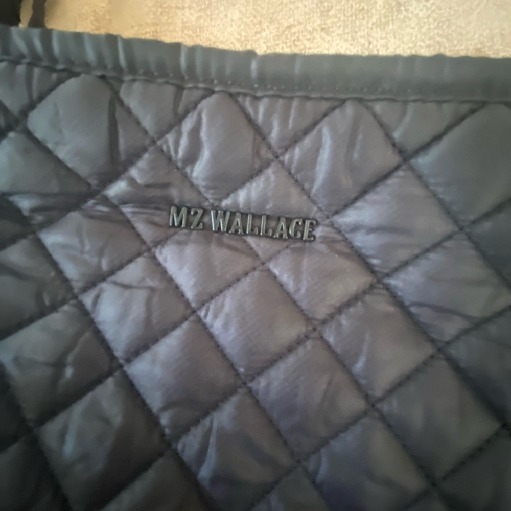 MZ Wallace Parker Crossbody Black Quilted Shoulder Bag - Picture 6 of 8